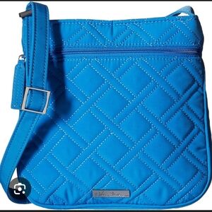 Vera Bradley Blue Quilted Crossbody Bag